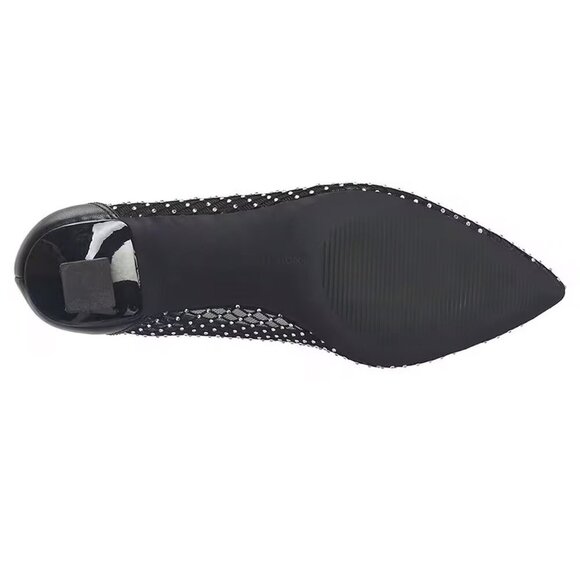 French Connection Women's Elise Mesh and Stone Jewel Embellished Heel in size 9 - Picture 4 of 10